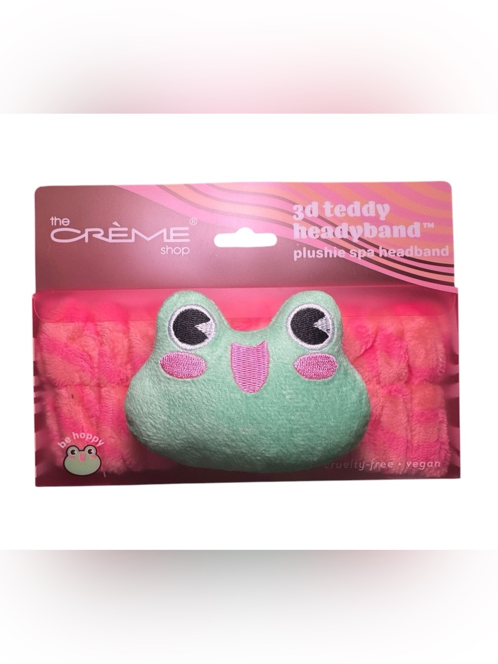 The Crème Shop Teddy Frog Spa Headband